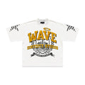 UNIVERSITY OVERSIZED S/S TEE WHITE