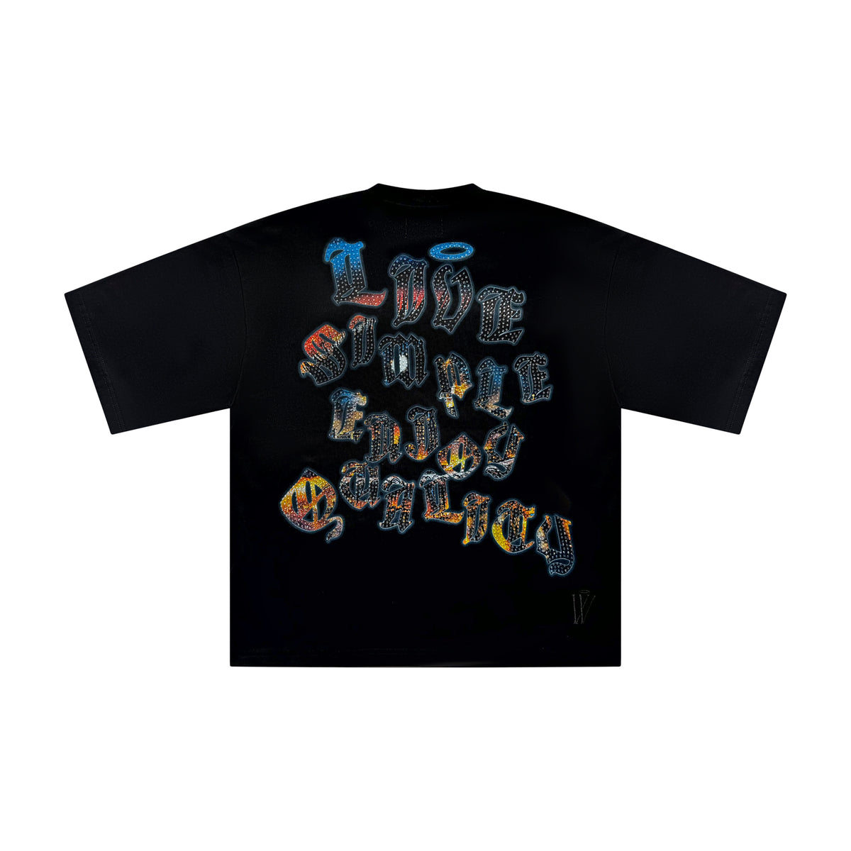 VISION OVERSIZED S/S TEE BLACK