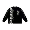WDS RACING L/S TEE BLACK