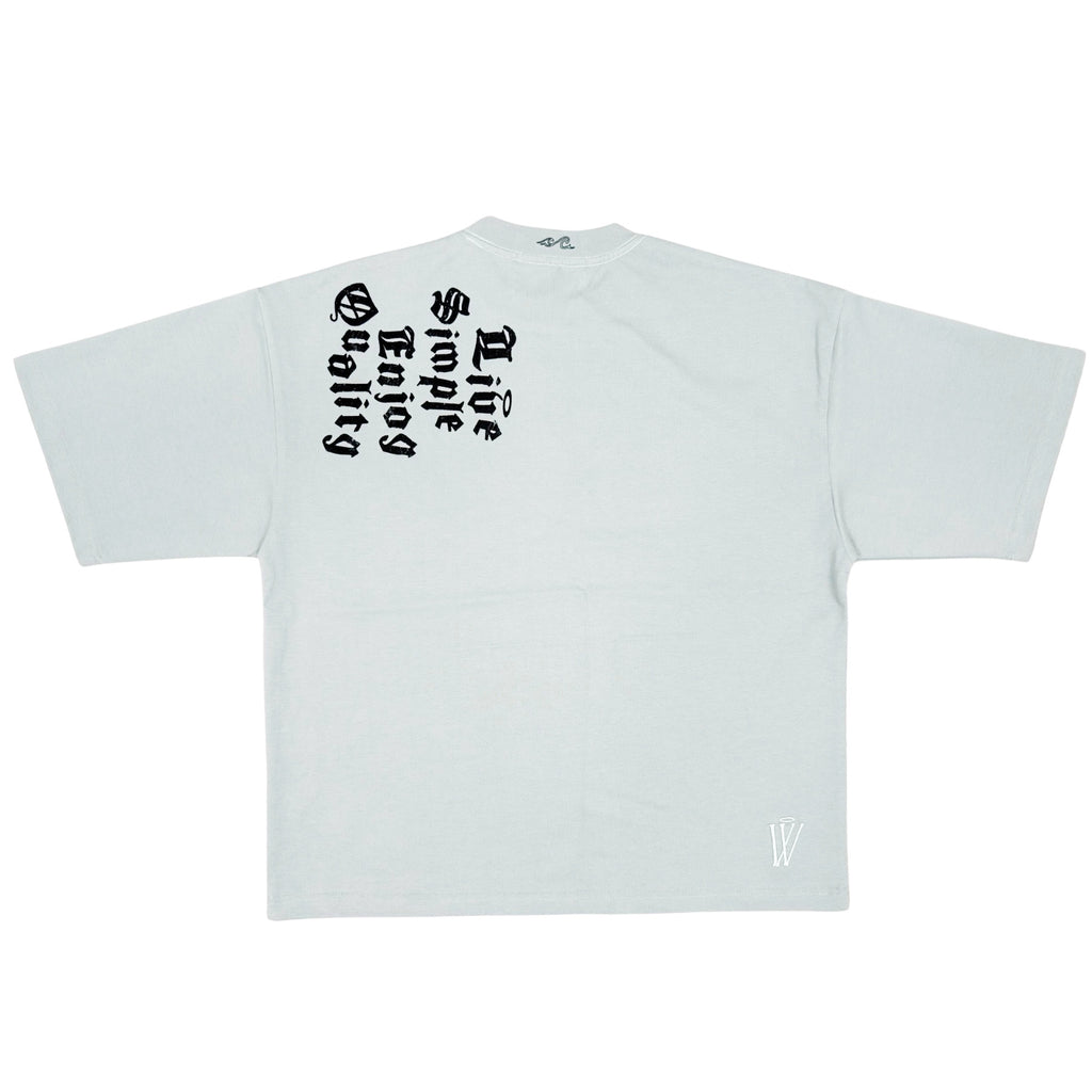 PATCHES OVERSIZED S/S TEE GREY