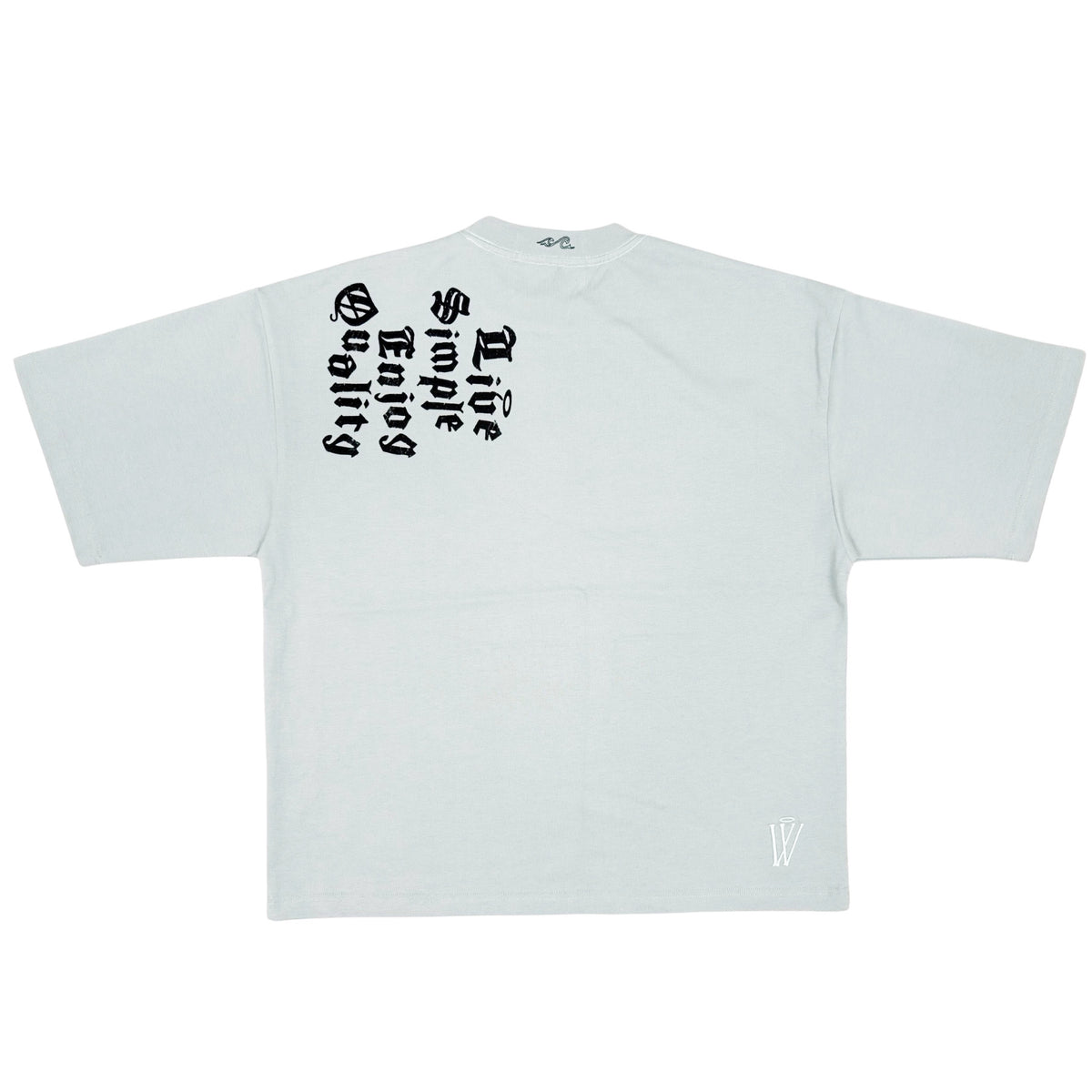 PATCHES OVERSIZED S/S TEE GREY